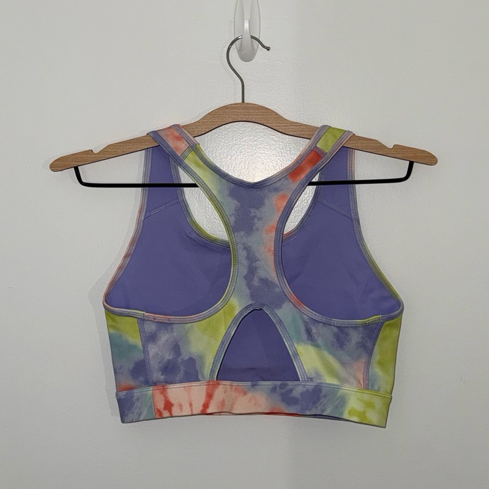 NWOT Nike Dri-Fit Tie-Dye Sports Bra Size M - Picture 3 of 4
